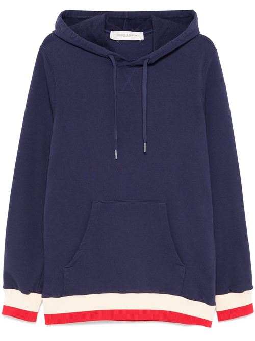 Navy blue cotton sweatshirt Golden Goose | GMP01224P00163650878